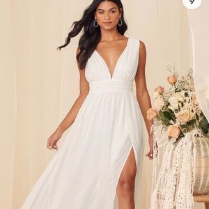 Lulus wedding dress size large